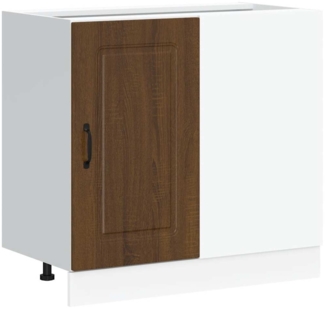 vidaXL Küchenunterschrank Kalmar Braun Eichen-Optik Holzwerkstoff 854325