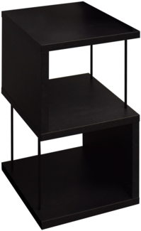 Regal Elga 33x33x65 Bücherregal Standregal schwarzstahl 14809