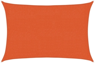 vidaXL Sonnensegel 160 g/m² Orange 2x2,5 m HDPE 311666