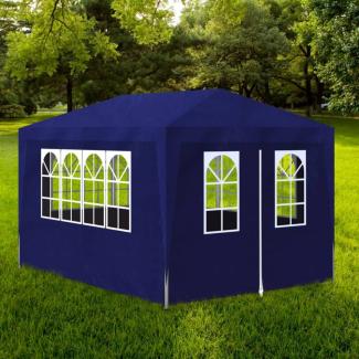 vidaXL Partyzelt 3x4 m Blau 90335