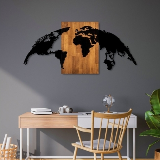 Wallity Wanddekoobjekt 100% WOODEN
