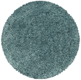 Carpettex Hochflor-Teppich Unicolor - Einfarbig, Läufer, Höhe: 30 mm, Einfarbig Shaggy Teppich Wohnzimmer Langflor versch. farben und größen