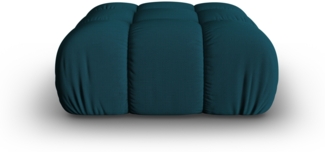 Micadoni Hocker Bellis 3D-Stoff Marineblau