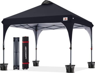 Wasserdichter Pop-Up Pavillon 3x3M Festival Sonnenschutz mit