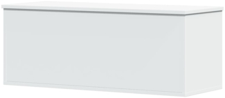 vidaXL Truhe Weiß 90x35x35 cm Holzwerkstoff 840681