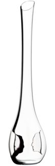 RIEDEL 4100/13 BLACK TIE Face to Face Dekanter aus Kristallglas, handgefertigt, Design-Dekanter