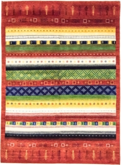 Morgenland Gabbeh Teppich - Loribaft Indus - 241 x 172 cm - bunt