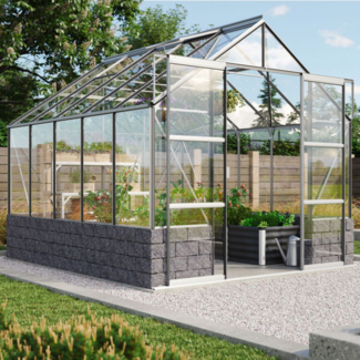 Vitavia Gewächshaus Cassandra 8300, ESG 3mm, alu