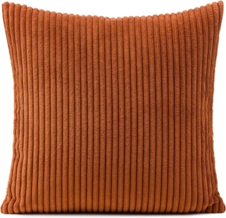 Gözze Kissenhülle ANAFI, Zimtfarben, Polyester, Cordoptik, 50x50 cm, (1 Stück)
