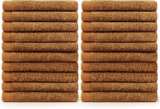 Blumtal Gästehandtücher 30x30 cm - weich und saugstark, Frottee (24-St), 12er und 24er Set, 100% Baumwolle