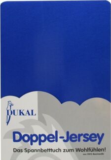 DUKAL Spannbettlaken Kinderspannbettlaken, 32 verschiedene Farben, 100% Baumwolle, Doppel-Jersey, Gummizug: rundum, (1 Stück), 40x90 cm, aus hochwertigem Doppel-Jersey, Made in Germany