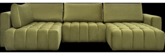 Eltap Bonito Ecksofa (Loco 33) Seite rechte, Grün, 175 x 92 x 350 cm