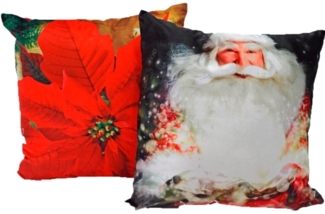 Kissenbezug Weihnachtsmann 43x43 cm