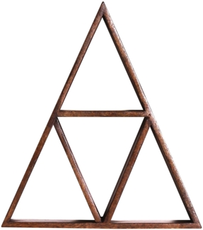 Wandregal Mangoholz Wandboard Regal Hängeregal Ablageregal Bücherregal massiv