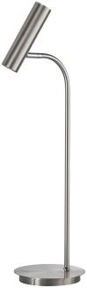 Fischer m6-LED 8 70251 Tischleuchte 1-flammig LED nickel matt 54cm