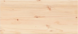 vidaXL Tischplatte 90x40x2,5 cm Rechteckig Massivholz Kiefer 847429