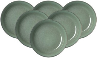 Ritzenhoff & Breker Alicante Suppenteller ø 21 cm 6er Set - Grün - DS