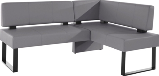 Home affaire Eckbank Oliver mit Metallgestell, Küchenbank, verschiedene Bezüge Cord Esszimmerbank OTTOs Choice