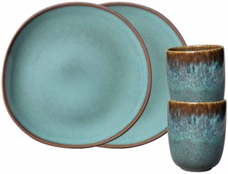 like. by Villeroy & Boch Lave glacé Frühstücks-Set 4-teilig - DS
