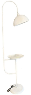 Bamyum Stehlampe Moderne Stehlampe aus Metall mit E27, verstellbarer Lampenschirm, ohne Leuchtmittel, E27, verstellbarer Lampenschirm, Stehluchte mit Ablage