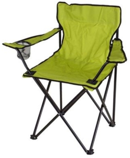 Campingstuhl mit Getränkehalter Klappstuhl Faltstuhl Anglerstuhl Gartenstuhl