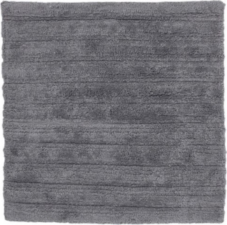 Heckett and Lane Badematte Vivienne Bidetmatte 60x60 Antracite 60x60, Badematte Badteppich Duschvorleger Matte