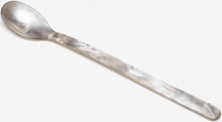 G.F. Heim Söhne Longdrinklöffel aus Acrylglas silber 72/22-28