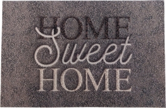 oKu-Tex Fußmatte Deco-Style Entrance Türvorleger, bedruckt, Home Sweet Home, Kompass, Fußmatte für innen, mit Spruch, verschiedene Motive, rutschfest