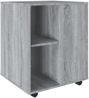 vidaXL Rollschrank Grau Sonoma 60x53x72 cm Holzwerkstoff 815970