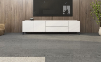 borchardt Möbel Lowboard, Metallfüße, grifflose Optik