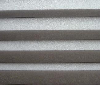 Plissee 80 x 140 cm silber-grau