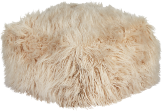 Pouf MUKKI Webpelz Beige