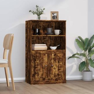 vidaXL Highboard Räuchereiche 60x35,5x103,5 cm Holzwerkstoff 816317