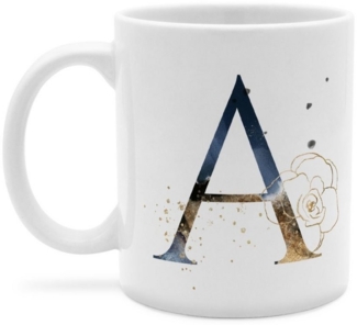 PhotoFancy Tasse mit Buchstabe - Kaffeebecher mit Initialen