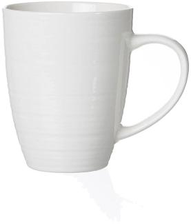 Ritzenhoff & Breker Kaffeebecher Suomi, Kaffeetasse, Becher, Porzellan, Cremeweiß, 310 ml, 59700