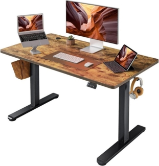 LuxusKollektion Schreibtisch Elektrischer höhenverstellbarer Schreibtisch 100x60 cm Stehpult