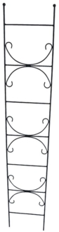 TrendLine Spalier Metall 150 cm dunkelgrau