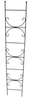 TrendLine Spalier Metall 150 cm dunkelgrau