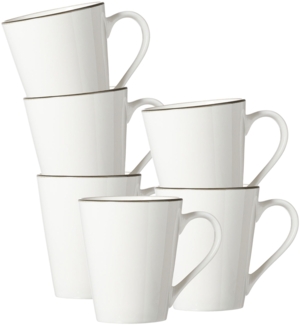 Ritzenhoff & Breker Adela Henkelbecher 300 ml 6er Set - grau