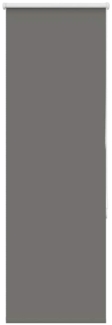 vidaXL Verdunkelungsrollo Grau 45x150 cm Stoffbreite 40,7 cm Polyester 4011117