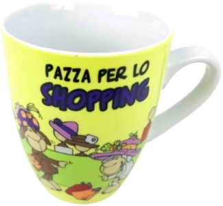 Nici Tasse Tasse Nici Tasse Schaf Pazza Per Lo Shopping Kaffeetasse, Porzellan