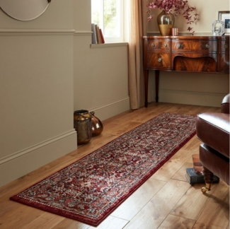 FLAIR RUGS Teppich Sandford, rechteckig, Höhe: 12 mm, Sandford Vintage gemusterter Teppich