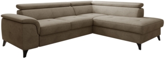 Ecksofa Asporiz (Farbe: Zetta 293, Seite: Rechts 2R-OT)