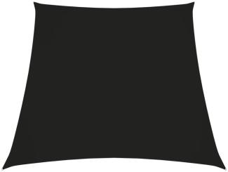 vidaXL Sonnensegel Oxford-Gewebe Trapezförmig 2/4x3 m Schwarz 135791