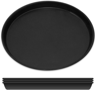 Pizzablech Ø 20 cm, 4-teilig, rund, Blaublech, Made in Germany