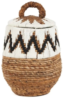 Die Little Bay Beach Körbe - Natur Weiss - S - Naturweiß - 27x27x40cm