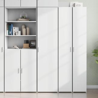 vidaXL Highboard Weiß 45x42,5x185 cm Holzwerkstoff 3281406