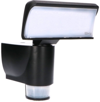 LED's light LED Flutlichtstrahler 0310780 LED-Strahler, LED, schwarz mit 180° Bewegungsverfolgung 18W IP44