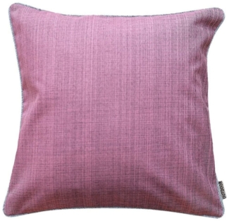 matches21 HOME & HOBBY Kissenbezüge Kissen-Bezug Outdoor einfarbig rosa pink wetterfest 40x40 cm, (1 Stück), Kissen-Hülle als Deko-Kissen Zier-Kissen Sofa-Kissen für draußen