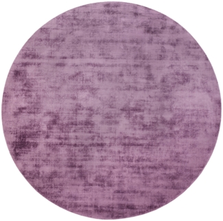 Morgenland Viskose Teppich - Symphony - rund - 200x200 - Lila